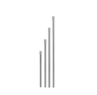 Verlängerungsrohr o. Düse, gebogen 150 mm, Alu, für Sicher.düsen M12x1,25