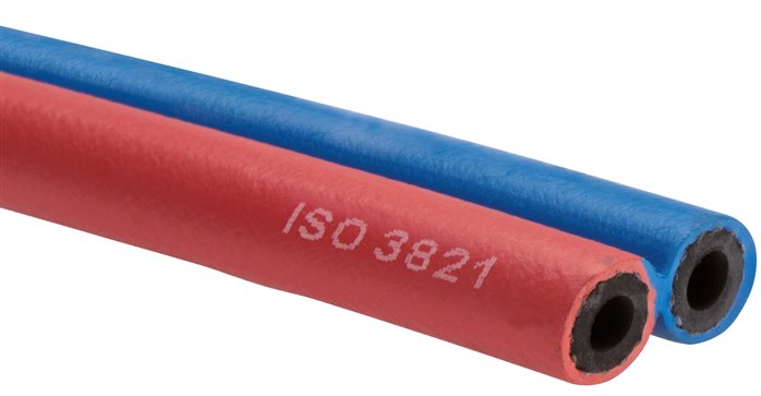 Zwillings-Schlauch DIN EN ISO 3821(EN559) 6 x 3,5 / 6 x 3,5mm
