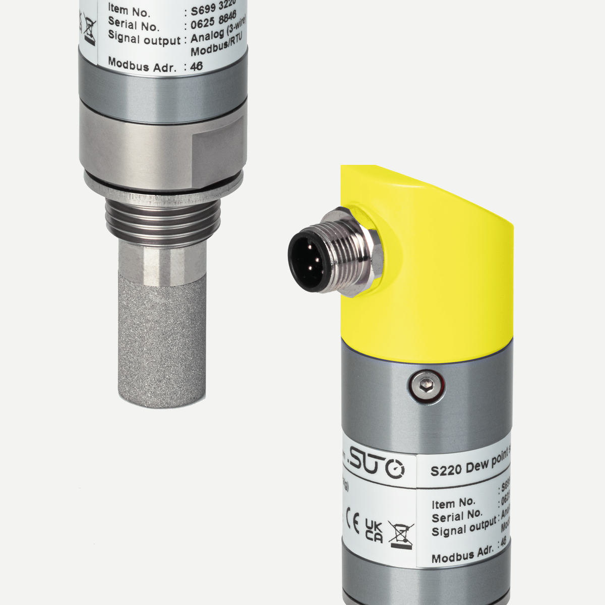S215 Taupunktsensor für Kältetrockner, -20…+50 °C Td, 4-20 mA (2-Leiter), ohne Display