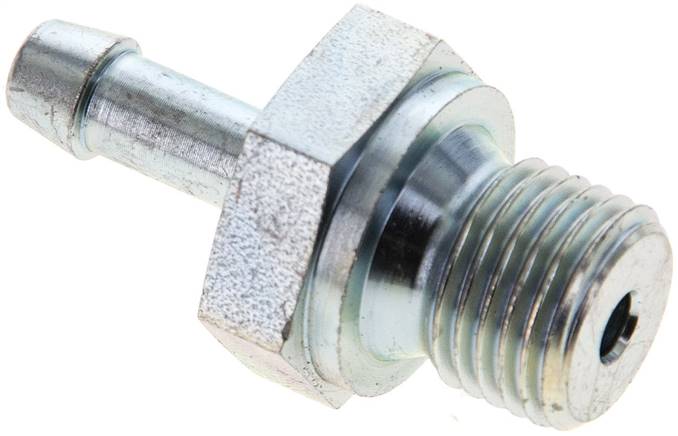 Schlauchnippel G 1/4" AG (Dichtkante), 5 - 6mm