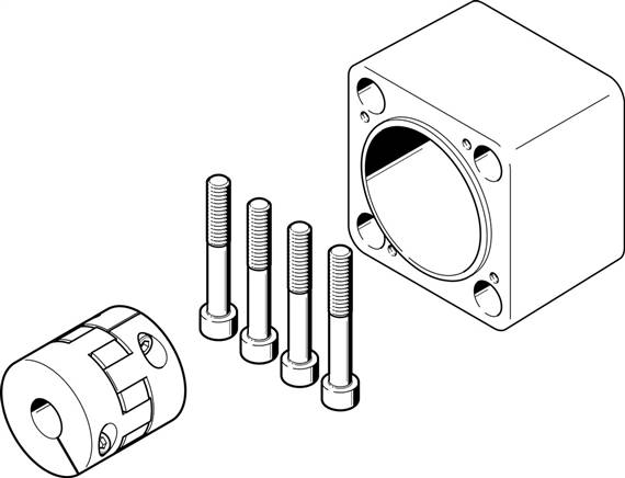 FESTO EAMM-A-D80-80G (2946763) Axialbausatz
