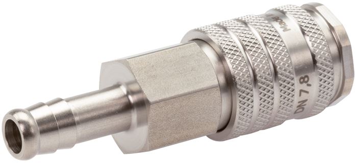 Schnellkupplung (NW7,2) 9 (3/8")mm Schlauch, 1.4404