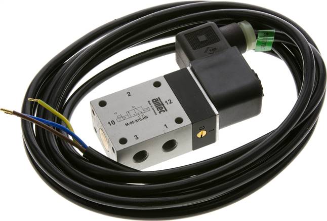 3/2-Wege Magnetventil, G 1/8", Luftfederrückstellung (NC), 230 V AC (ATEX), NW6, ATEX