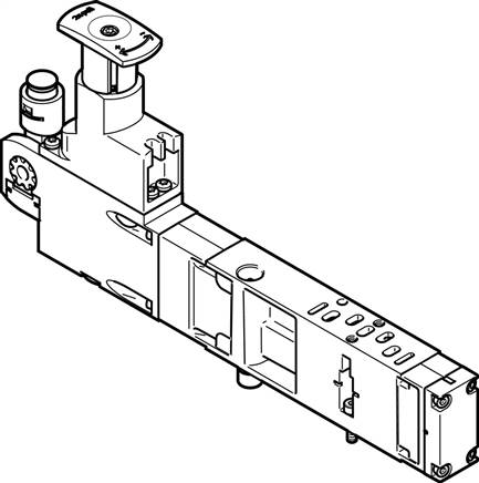 FESTO VABF-S4-2-R7C2-C-6 (546250) Reglerplatte