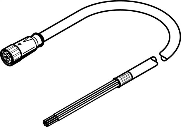 FESTO NEBM-M23G15-EH-10-Q7N-R3LEG14 (5251377) Motorleitung