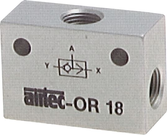ODER-Ventil G 1/8", Präzision