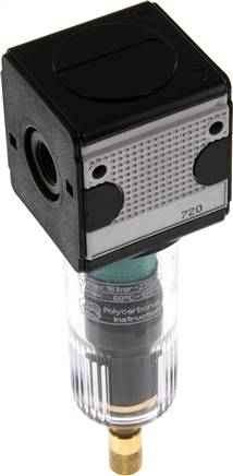 MULTIFIX Feinfilter (Submikrofilter) G 1/4", Multifix 1, Kondensatablass automatisch