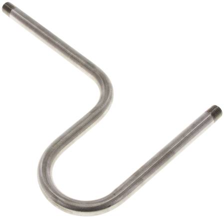 Wassersackrohr U-Form(1.4571) G 1/4" (AG)-G 1/4" (AG)