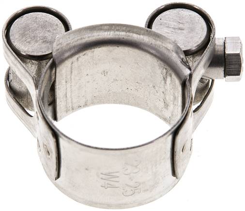 18mm Eco-Gelenkbolzenschelle, 23 - 25mm, 1.4301 (W4)