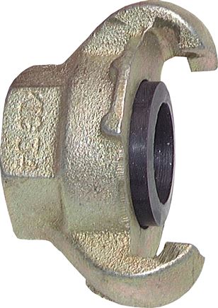 Kompressorkupplung Rp 3/4"(IG), Stahl verzinkt, Dichtung NBR