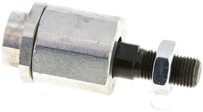 Flexokupplung M 12 x 1,25, Stahl verzinkt