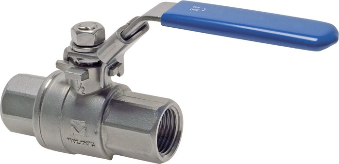 Edelstahl-Kugelhahn, Eco-Line, G 3/4", 0 bis 63bar