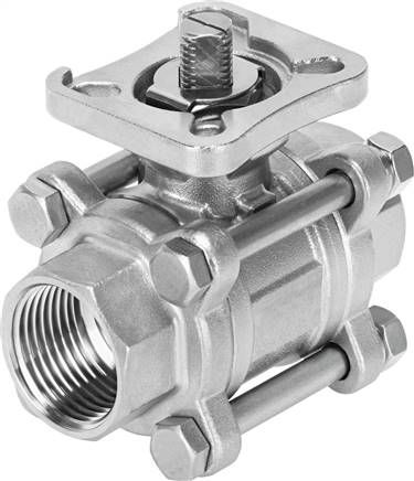 FESTO VZBE-3-T-63-T-2-F0710-V15V16 (4809124) Kugelhahn