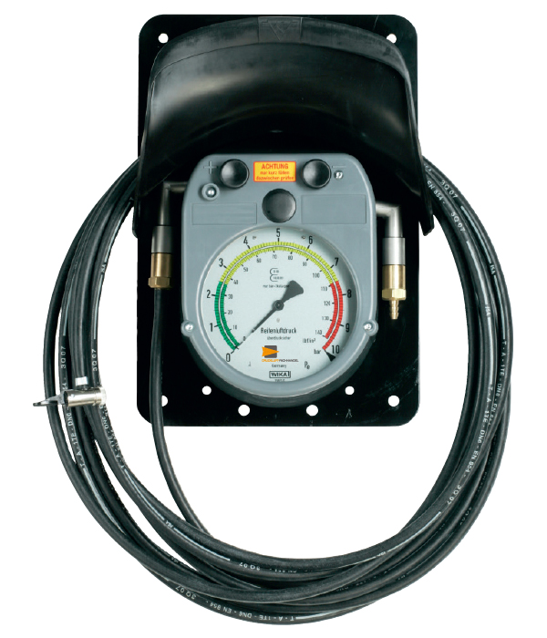 Reifenfüllstation ALF-Station WAND analog Wandfüller 10 bar inkl. 8 m Befüllschlauch