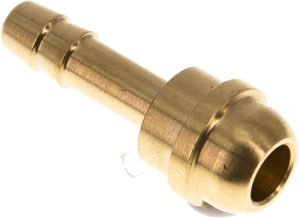 Tülle Messing, G 3/8"-6 (1/4")mm, ohne Mutter