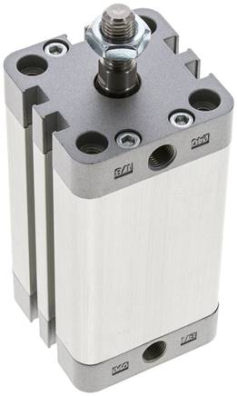 ISO 21287-Zylinder, doppeltw., Kolben 40mm, Hub 60mm, Kolbenstange AG