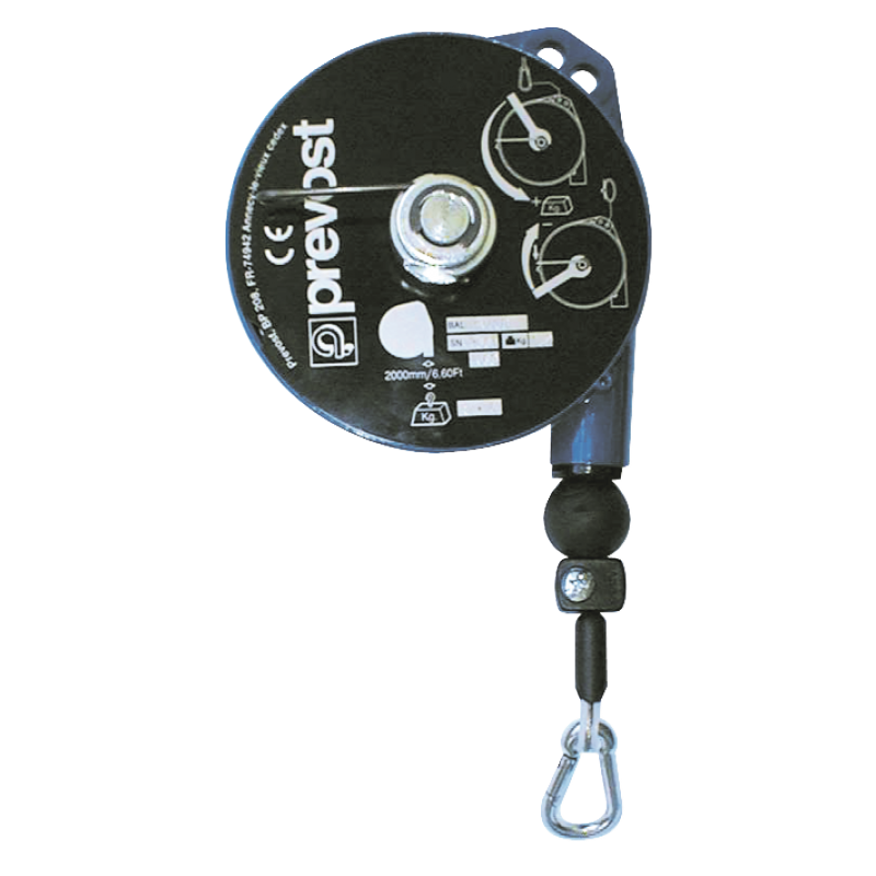 Prevost Serie B : Traglast 2 kg - 8 kg Mindes-Belastung= 2 Max. Belastung= 4