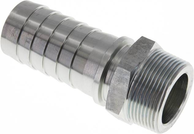 Gewindetülle, DIN EN 14423 R 1-1/2"-38x54mm, Stahl verzinkt