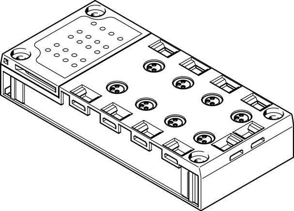 FESTO CPX-AB-8-M8-3POL (195706) Anschlussblock