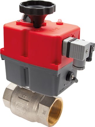 Elektr. Trinkwasser-Kugelhahn, G 2", 24 bis 240 V (AC) / 24 bis 135 V (DC)