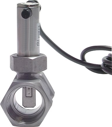 Prallscheiben-Durchflusswächter G 1", Messing