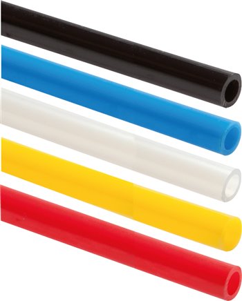 Polyamid-Schlauch flexibel, 6 x 4 mm, schwarz