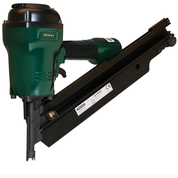 PREBENA Druckluftnagler 7S-PR90 für Halbkopfnägel der Type PR von 50 - 90 mm