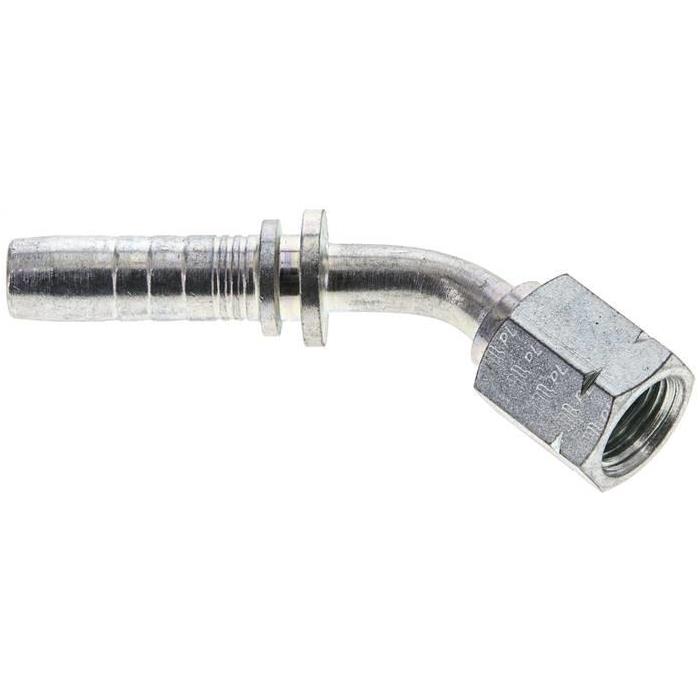 Pressanschluss DKJ (45°), UNF 1/2"-20, DN 10
