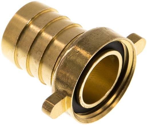 2/3-Schlauchtülle, mit Mutter G 1"-25 (1")mm, gerade