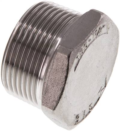 Verschlussstopfen Außenskt. R 1-1/4", 1.4408