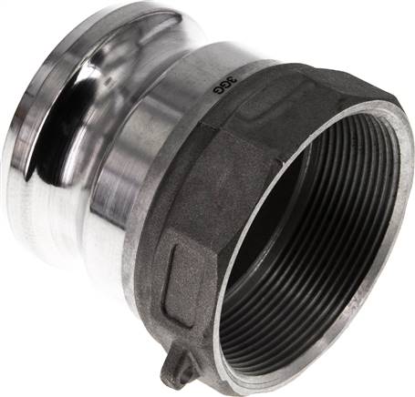 Kamlock-Stecker (A) Rp 2-1/2"(IG), Aluminium