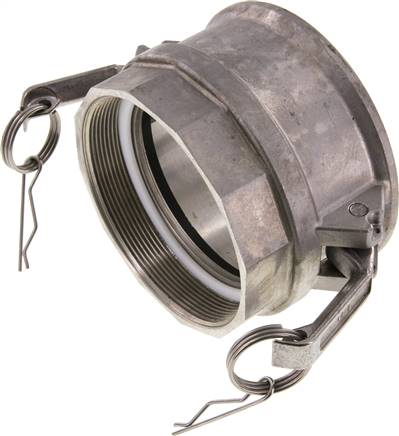 DIN/EN-Kamlock-Kupplung (D/DF) G 4"(IG), Edelstahl (1.4408)