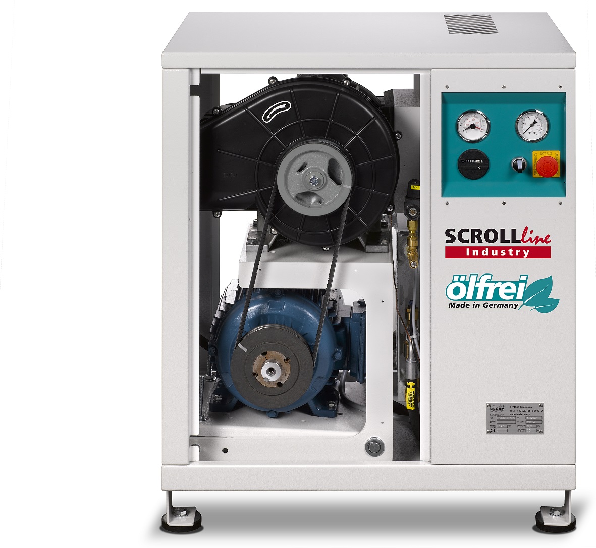 RENNER-Scrollkompressor Industry SL-NEO 2-2,2 I 8 bar -Ölfrei