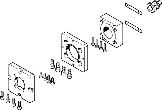 FESTO EAMM-A-R38-40G (1456623) Axialbausatz