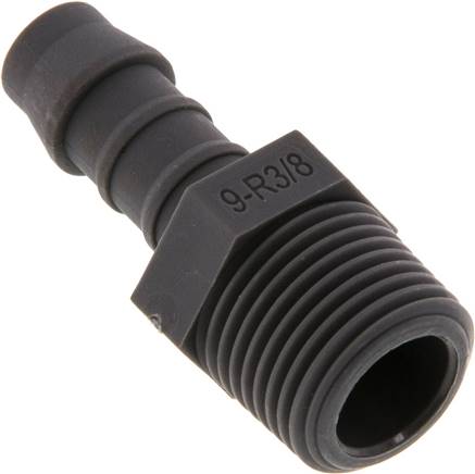 Gewindetülle R 3/8"-9 (3/8")mm, PA 6