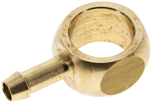 Ringstück für L-Gewindetülle G 3/8"-6 (1/4")mm, Messing