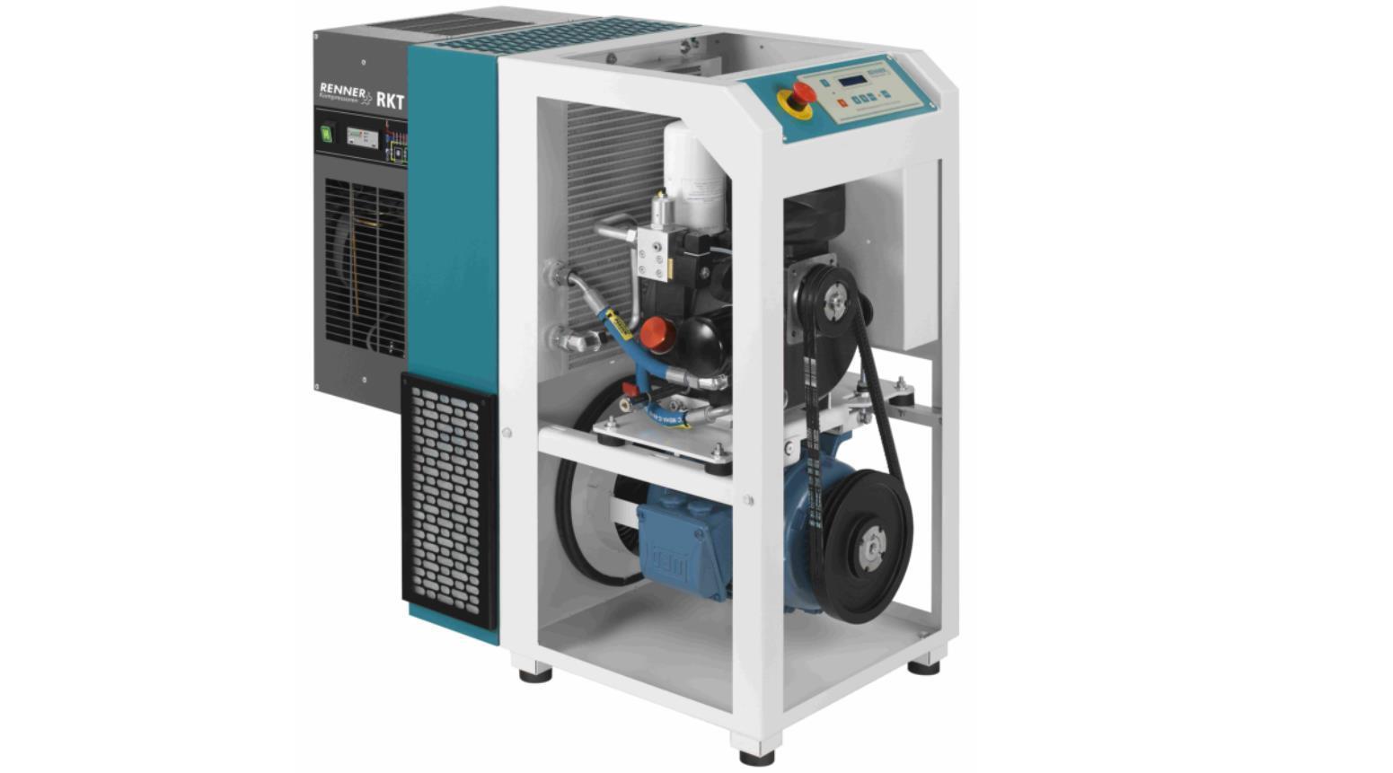 GEBRAUCHT RENNER-Kompressor RSKF-PRO 2-15,0 - frequenzgeregelt | Schraubenkompressor 6-10 bar - 203 BH