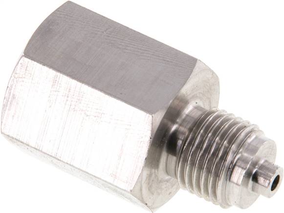 Manom.-Reduzierung G 1/4"(AG)-G 3/8"(IG). 1.4571, 37mm