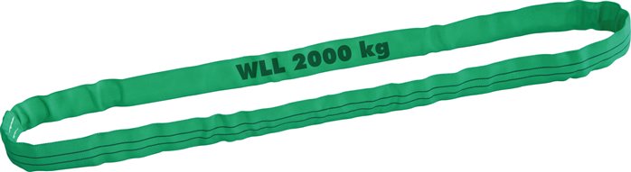 Rundschlinge EN 1492-2, Nutzlänge 6m, WLL 2000kg