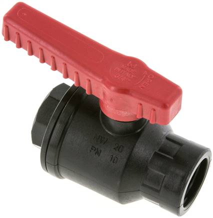 Kugelhahn (Polypropylen), G 3/4", PN 10