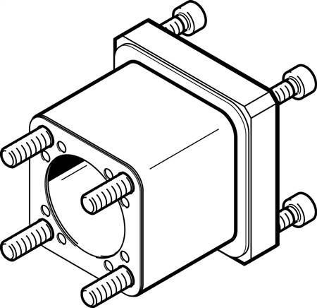FESTO EAMM-A-D32-55A-S1 (1322180) Axialbausatz
