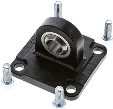 ISO15552-Laschenschwenkbefestigung (sphär) 63mm Stahl brüniert