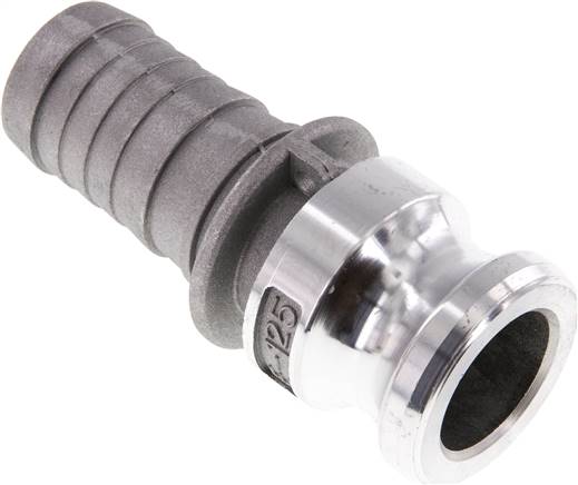 Kamlock-Stecker (E) 32 (1-1/4")mm Schlauch, Aluminium