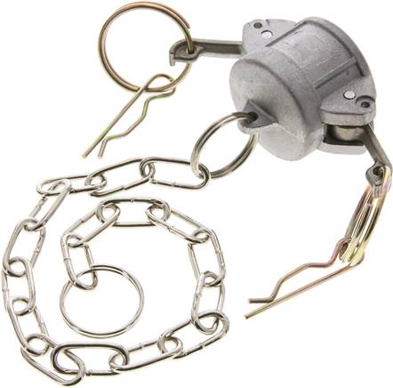 Kamlock-Verschlusskappe (DC) 3/4", Aluminium