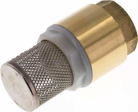 Fußventil (leicht) G 1", Messing