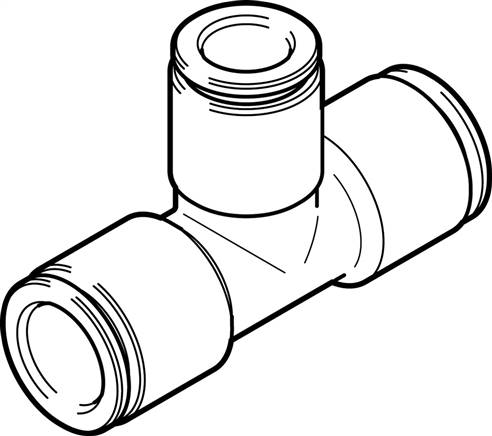 FESTO NPQH-T-Q10-Q8-P10 (578388) T-Steckverbindung