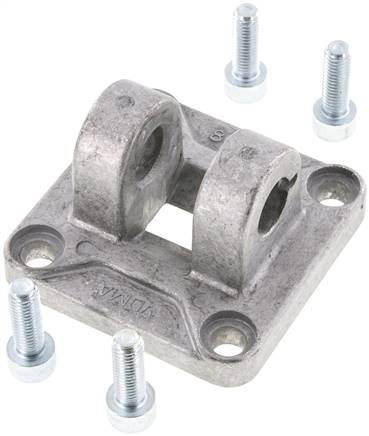 ISO 15552-Gabelschwenkbefestigung 80 mm, Aluminium