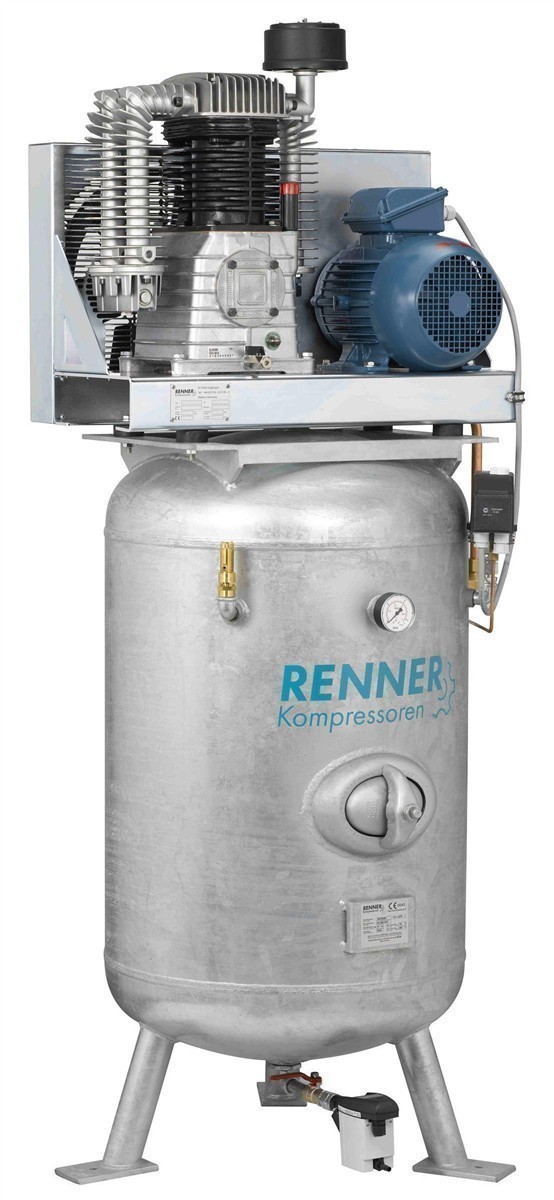 RENNER Riko H 960/270 ST Compressore industriale a pistoni 15 bar - serbatoio verticale zincato
