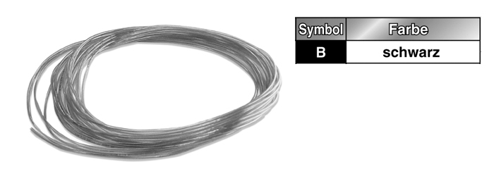 SMC TIUB13B-100 SMC Polyurethan-Schlauch, schw