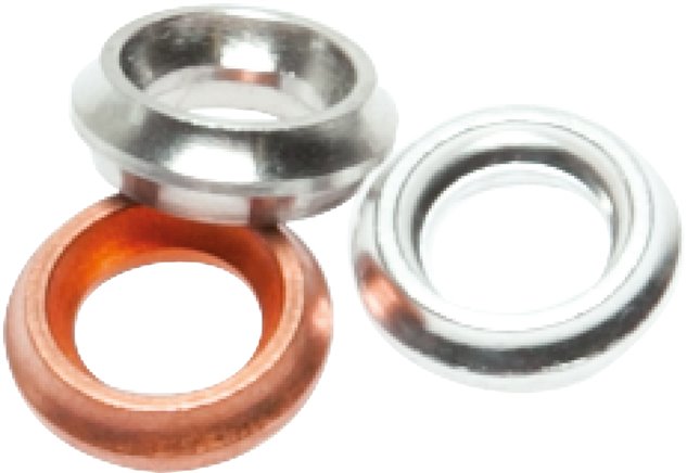 Manometer Profildichtring, Kupfer, G 3/8"